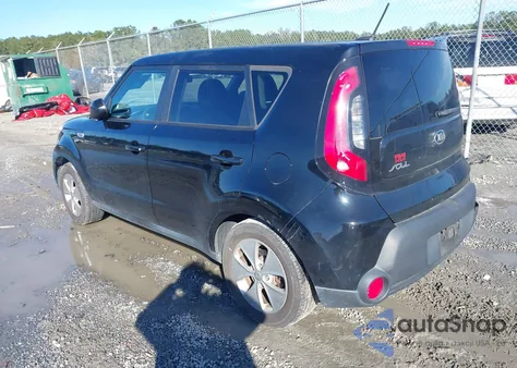2016 Kia Soul из США, поврежденный, VIN KNDJN2A26G7278386